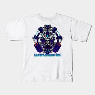 gunplaskyfire logo Kids T-Shirt